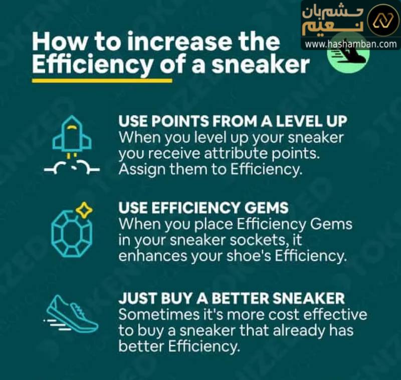 ویژگی کارایی (Efficiency) کفش های استپن